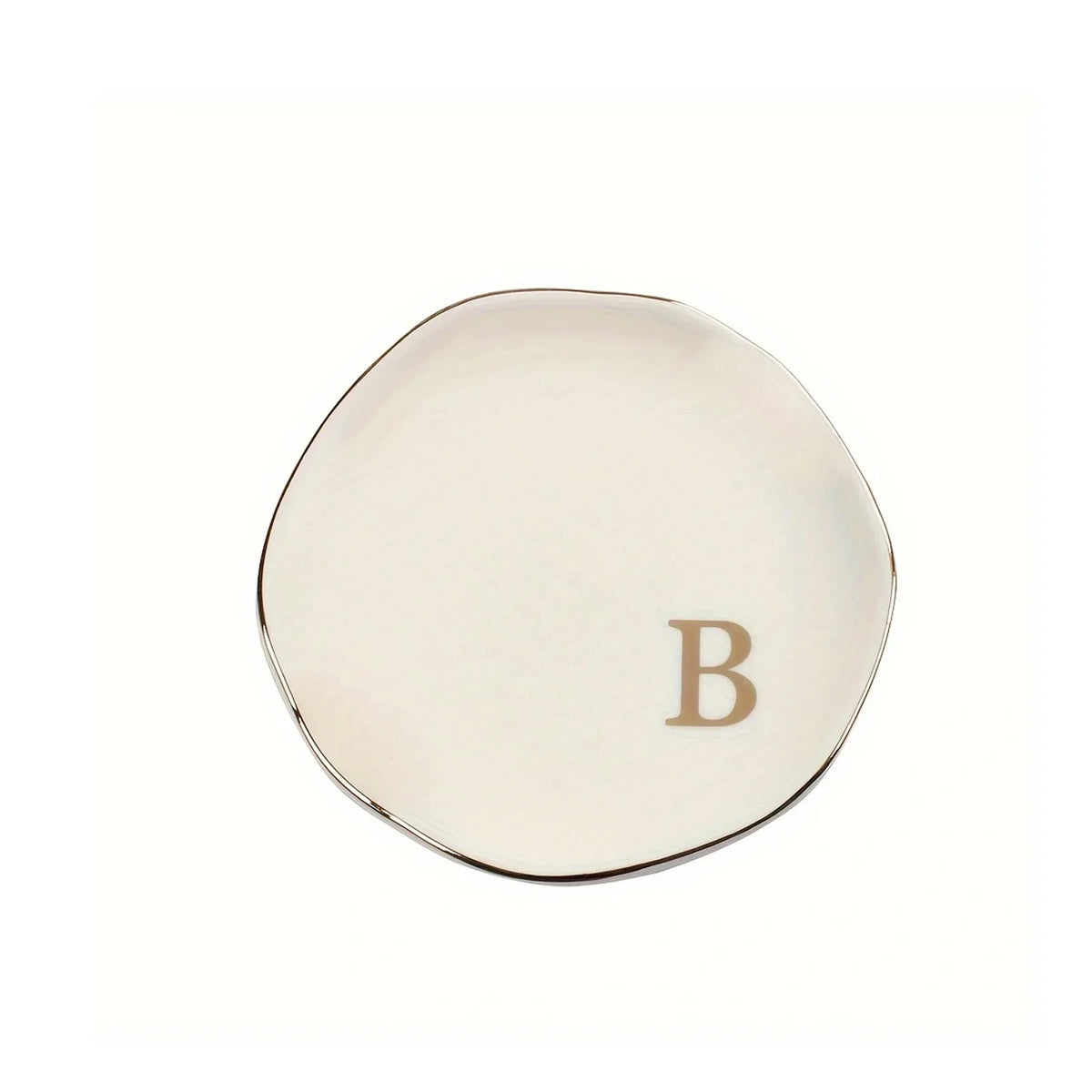 Personalized Initials Ceramic Ring Dish