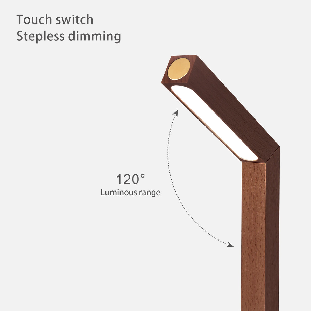 Rotating Wooden Lamp