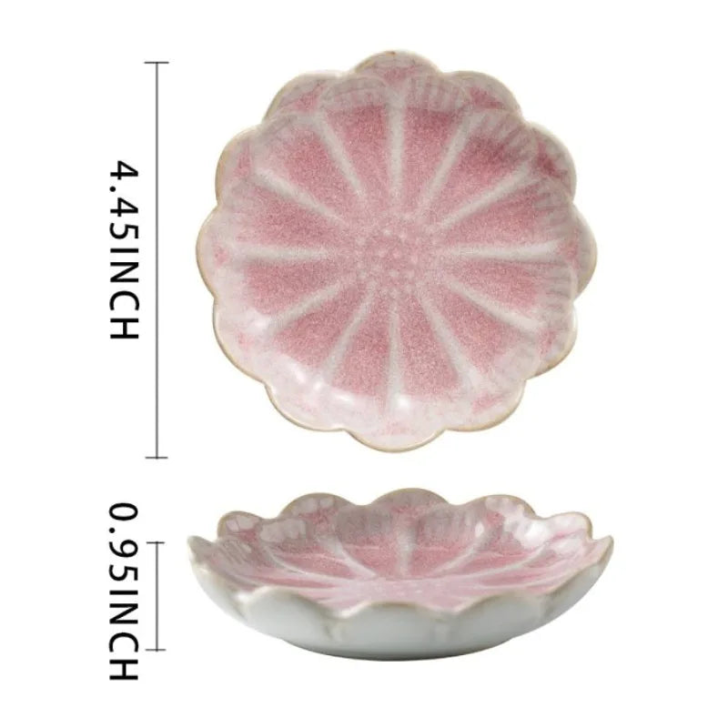 Lotus Leaf Ceramic Trinket Dish