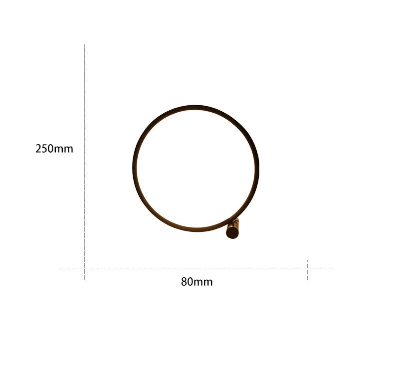 Round Ring Table Lamp
