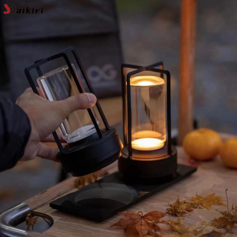 Crystal LED Touch Table Lamp