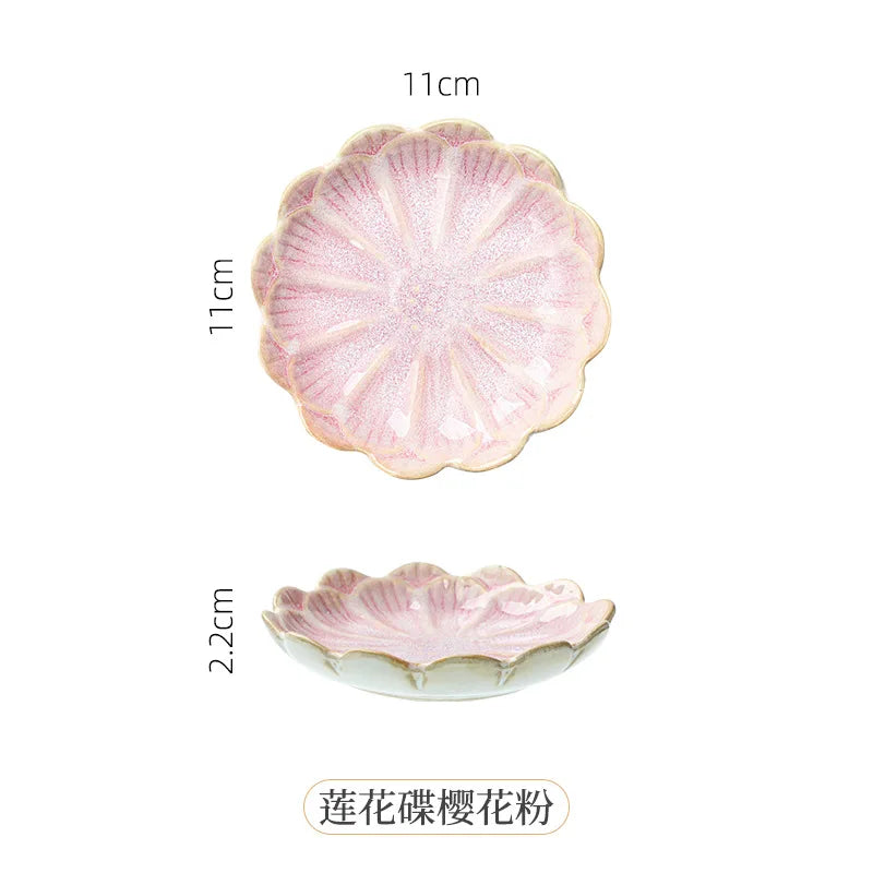 Lotus Ceramic Jewelry Tray