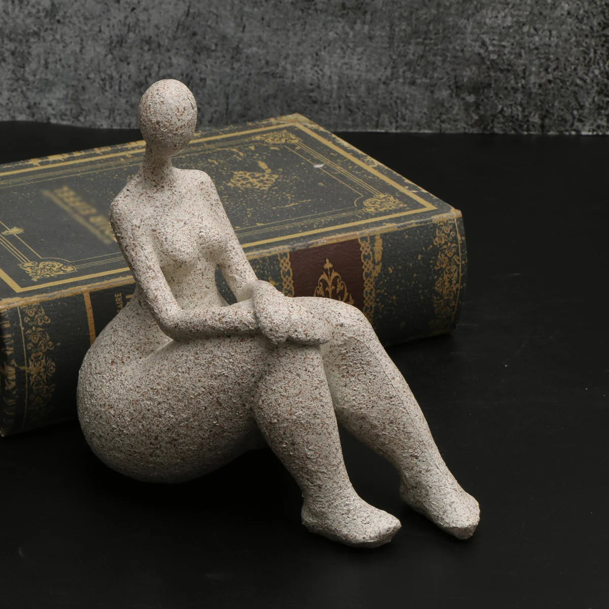 Sandstone Woman Statue