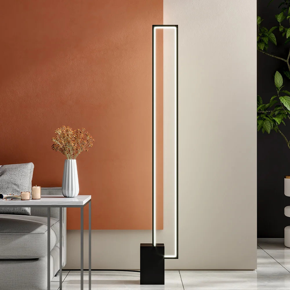 Black LED Floor Lamp
