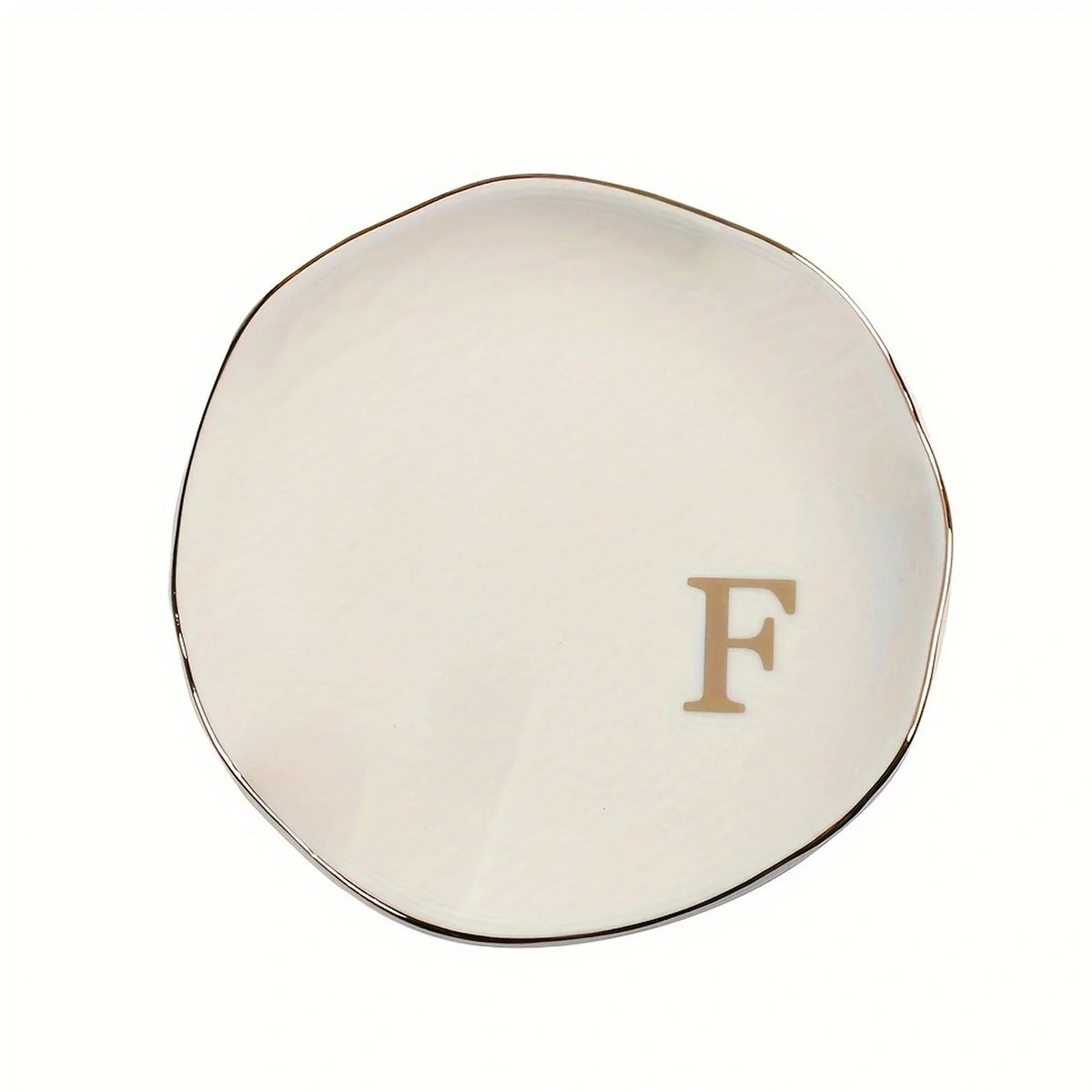 Personalized Initials Ceramic Ring Dish