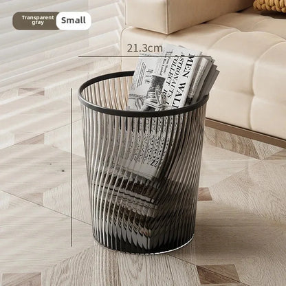Clear Luxe Dustbin