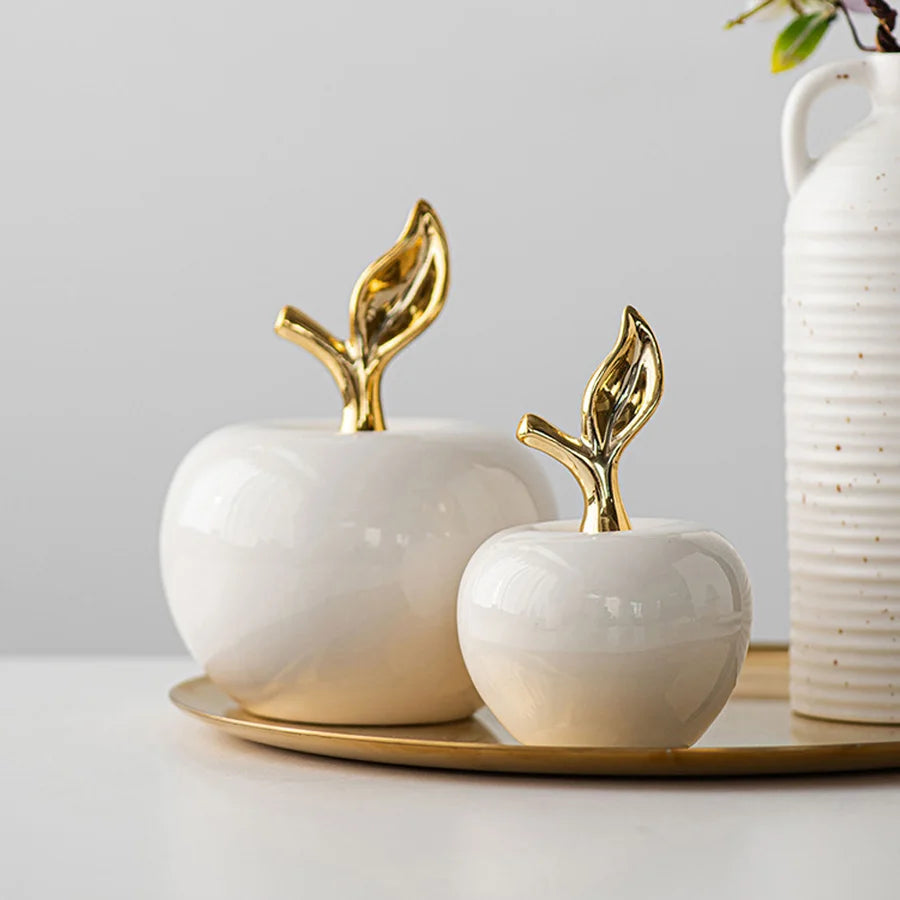 Ceramic Fruit Figurine