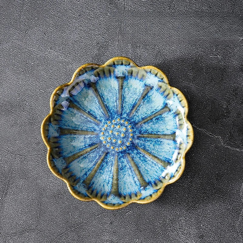 Lotus Leaf Ceramic Trinket Dish