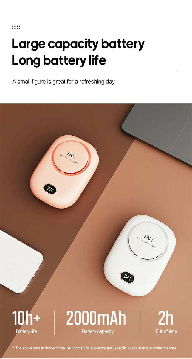 Mini Bladeless Neck Fan
