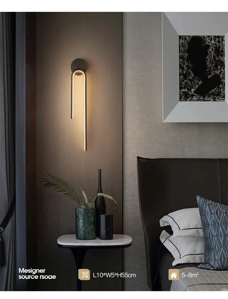 Sleek LED Wall Light