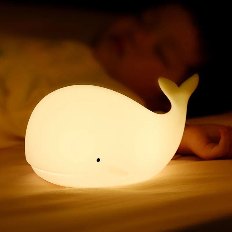 Cute Whale Night Light