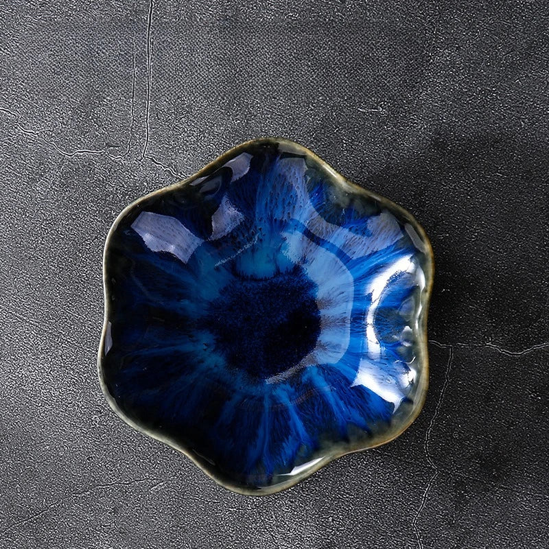 Lotus Leaf Ceramic Trinket Dish