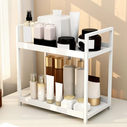 2-Tier Metal Desktop Organizer