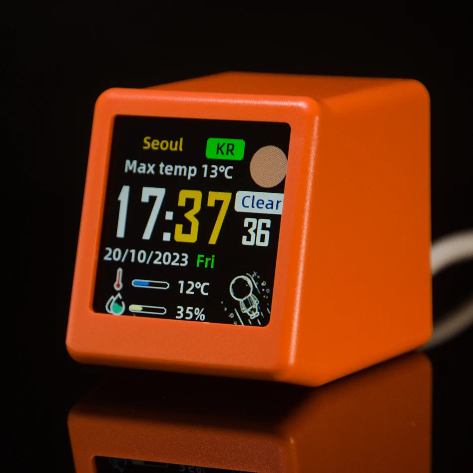 Mini WiFi Weather Clock