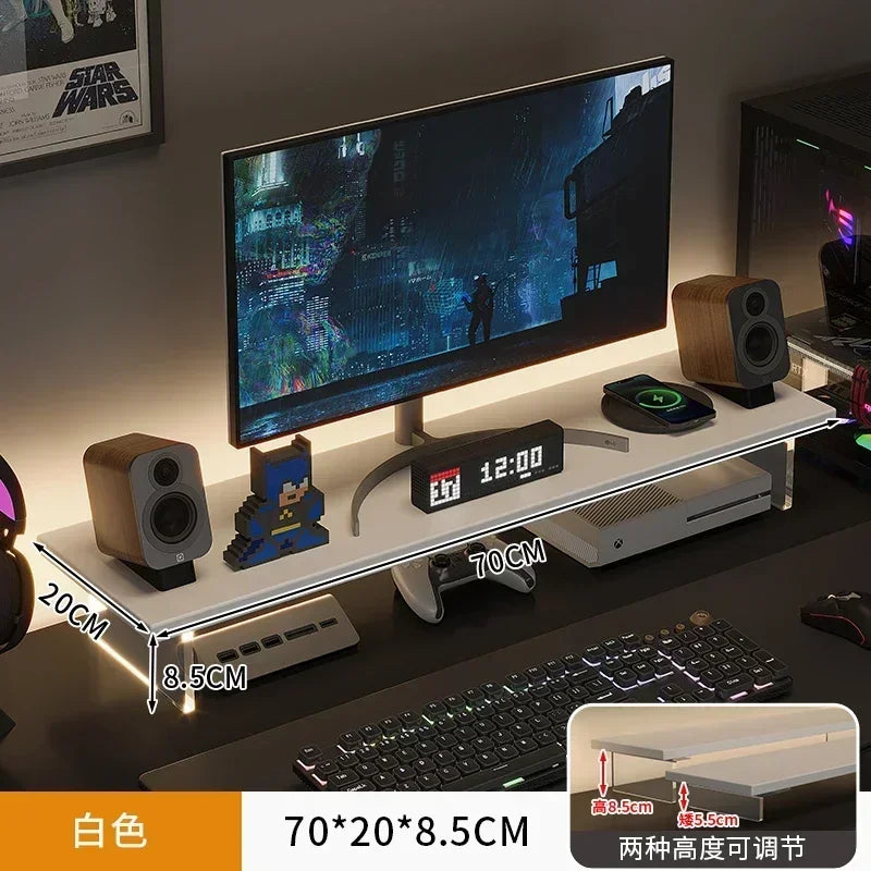Clear Acrylic Monitor Stand