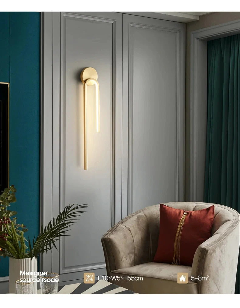 Sleek LED Wall Light