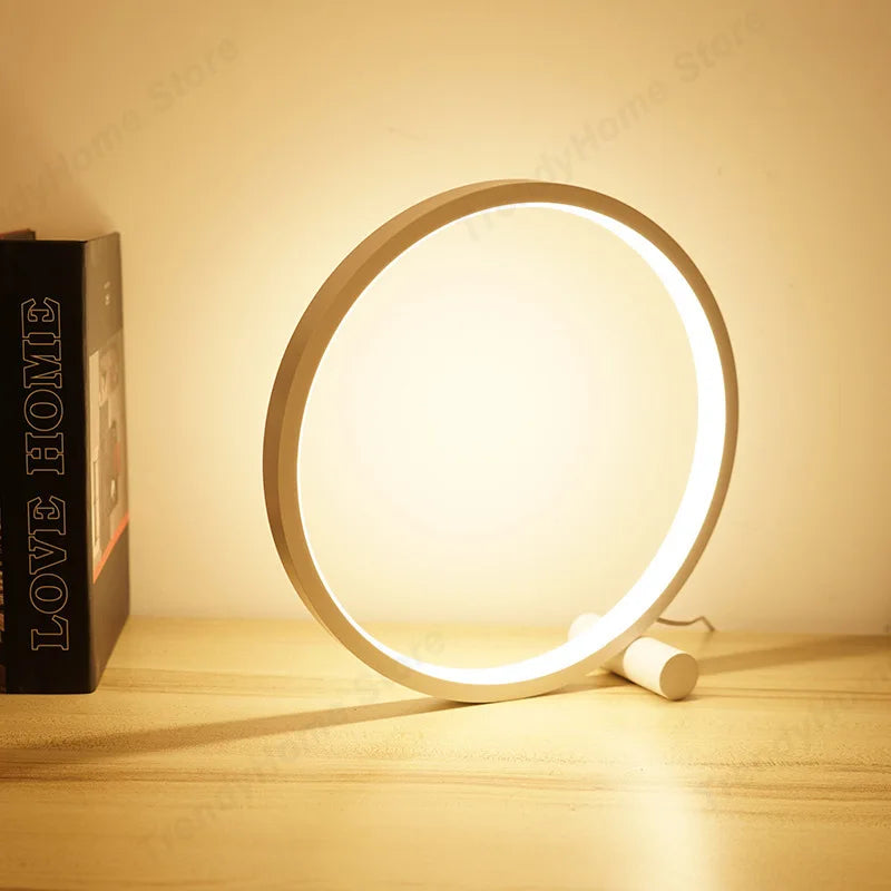Round Ring Table Lamp