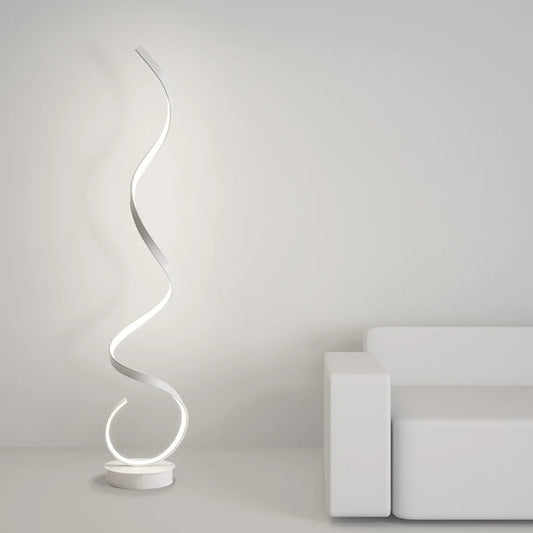 LED Spiral Floor Lamp