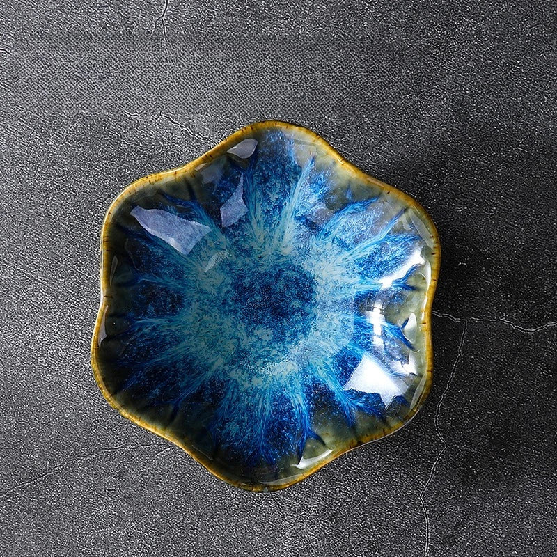 Lotus Leaf Ceramic Trinket Dish