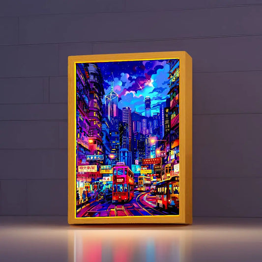 Hong Kong LED Painting