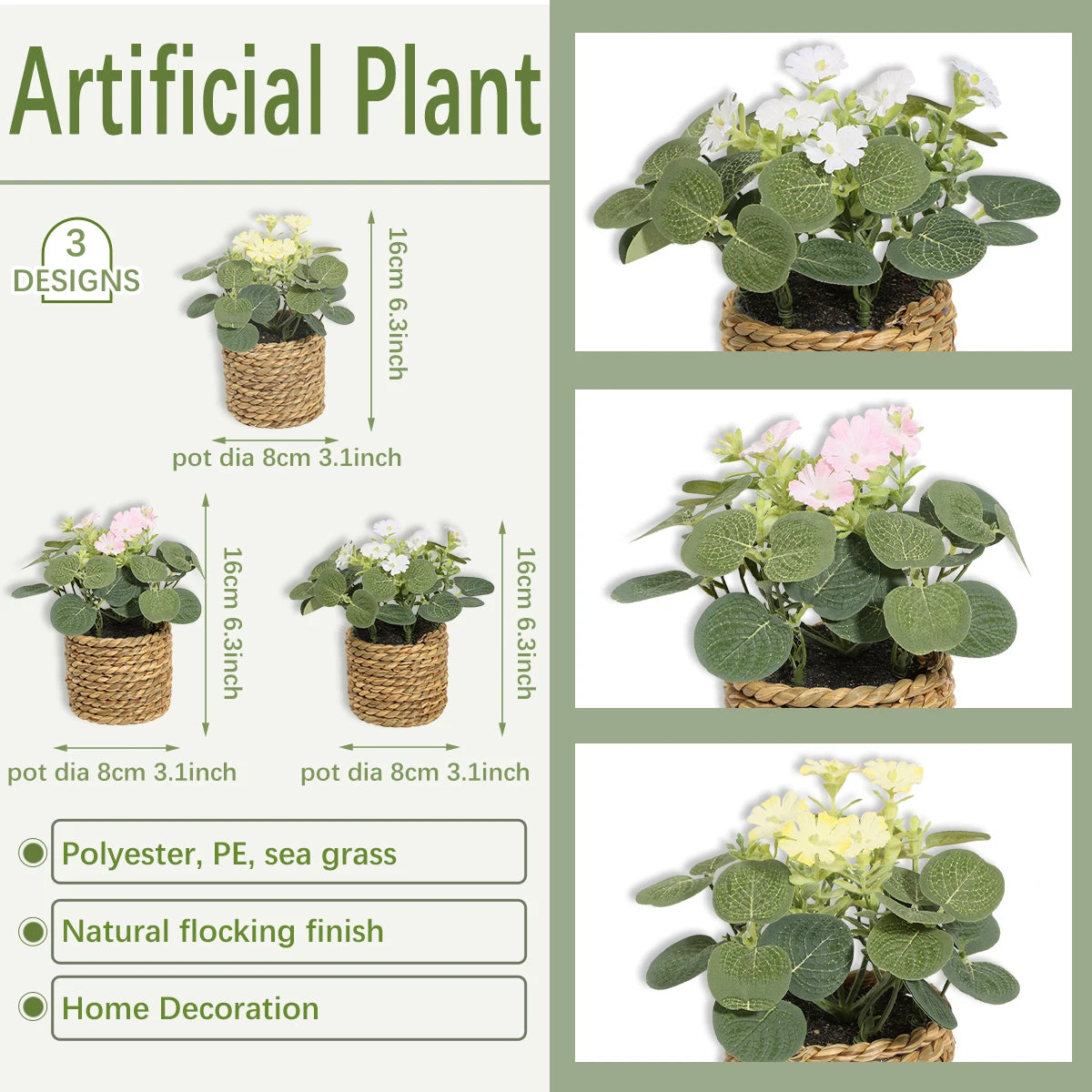 Potted Artificial Flower